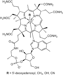 Image of Cobalamin molecular structure.